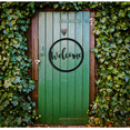 thumbnail image 5 of Welcome Round Sign - Metal Wall Art, 5 of 6