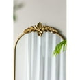 thumbnail image 6 of 24" x 42" Arched Wall Mirror with Gold Metal Frame, Wall Mirror for Living Room Bedroom Hallway, 6 of 11