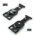 thumbnail image 4 of Black Aluminum Alloy Adjustable Angle Track Saw Guide with 19 Precise Angle Stops (45°, 30°, 25°, 15°, -15°, -25°, -30°, -45°) - Parallel Edge Support for Stable Cutting, Compatible with Fes, MAK,, 4 of 6