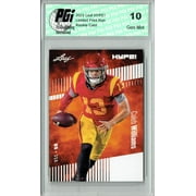 Caleb Williams 2023 Leaf HYPE! #107 Only 5000 Made! NFL Draft Rookie Card PGI 10