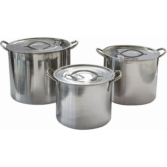 STP3 3Pc Stock Set 8/12/16Qt