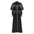 thumbnail image 3 of Miaeowve Robe de Clergé pour Femmes, Robe de Chorale, Col Montant, Ministre, Élégante, Manches Longues, Robe Maxi, Noir, TG, 3 of 7