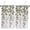 Pink, variant on Pink Rose Floral Kitchen Curtain 24 Inch Length Small Short Cafe Tiers Curtains Drape, Green Botanical Eucalyptus Retro Flower Window Treatment Rod Pocket Drapery Panels Curtains, 27.5x24