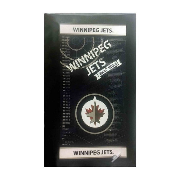 Winnipeg Jets Serviette Jumbo 30 x 60 Po Officielle sous Licence