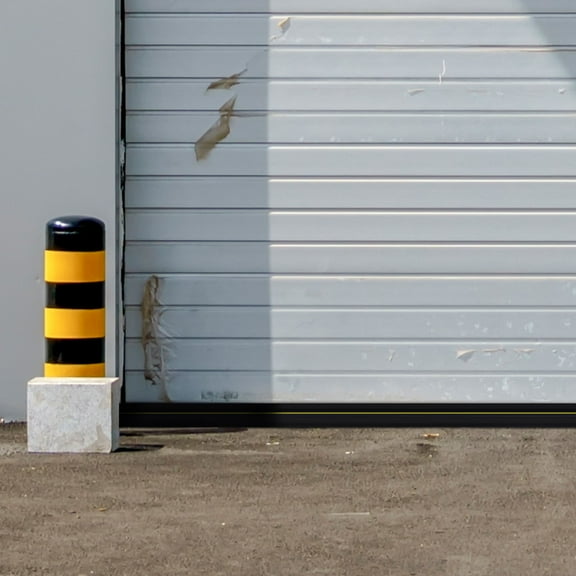 HONMEET Garage Door Bottom Seal p Rubber Durable and Quiet for Storage Areas