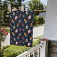 thumbnail image 5 of Easygdp Spaceships and Stars Garden Flag Yard Flag Welcome Flag, Double-Sided, Weather Resistant for Outdoor Decor - 28"x40", 5 of 9