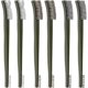 thumbnail image 1 of 6Pcs Small Wire Brush Double-Ended Brass Brush Stainless Steel Wire Brush for Cleaning, 1 of 5