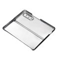 thumbnail image 4 of Folding Phone Case Fashionable Electroplated Phone Case Drop Protective Phone Cover for Z Fold 3 Black, 4 of 5