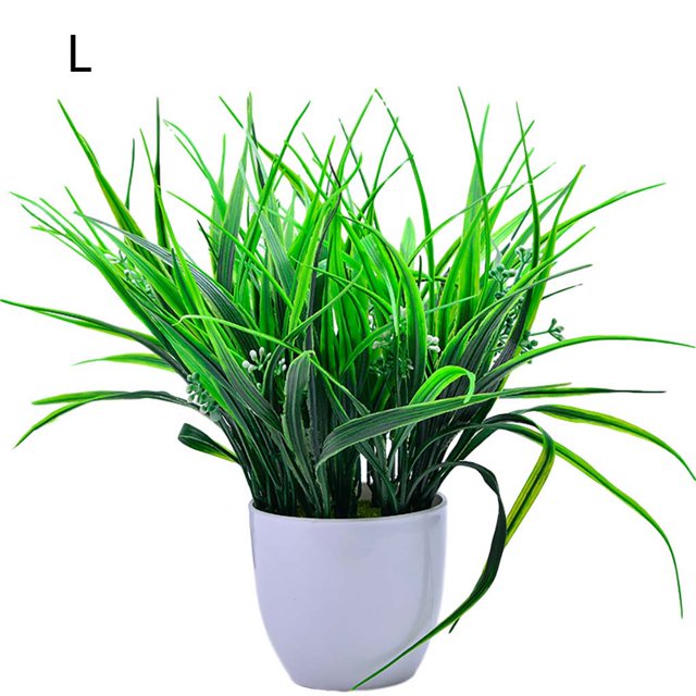 Planta artificial, mesa de interior, maceta falsa para decoración del hogar, planta en maceta de simulación, grande Inevent HA8799-01B