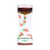 Liquid Motion Bubbler - Hourglass Liquid Timer Desk Ornament (Red Green)