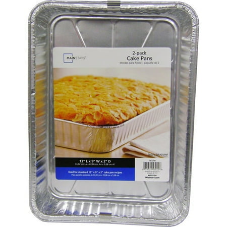 Mainstays Cake Pans, 2pk - Walmart.com