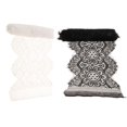 thumbnail image 4 of Cinta de adorno de encaje floral de 3 yardas, accesorios de ropa de de ropa de bricolaje Negro un perfecl Cinta con adornos de encaje, 4 of 8