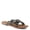 BLACK MULTI, variant on Azura Women's SWEETUMS Beaded Slide Sandals – Vibrant Floral Design, Suede Footbed, Lightweight Toe Loop Sandals
