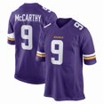thumbnail image 1 of Maillot de Football Adulte Violet Minnesota Vikings 9 Jj Mccarthy -S, 1 of 2