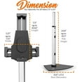 thumbnail image 2 of Pyle Anti-Theft Tablet Security Stand Kiosk - Heavy Duty Aluminum Metal Floor Standing Mount Tablet, 2 of 6