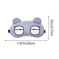 thumbnail image 3 of Dvkptbk Cloth Protective Eyeshade Eye Mask Sleep Breathable Student Nap Men and Women Quirky 's Ice Bag Ice Hot Compress Eye Masks Cloth Protective Eyeshade, 3 of 6
