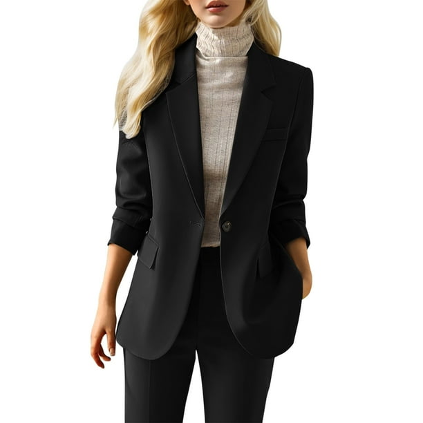 Siilsaa Womens Business Causal Clothing Womens Casual Blazer