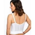 thumbnail image 2 of Exquisite Form 5107530 Fully® Slimming Wireless Back & Posture Support Longline Bra with Front Closure, 2 of 6