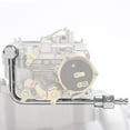 thumbnail image 2 of Edelbrock Carburetor Fuel Line 8126 For Use With Single Feed With Single Carburetor; Chrome; With Banjo Fitting; 3/8 Inch Barb End Inlet/Gaskets, 2 of 2