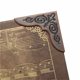 thumbnail image 5 of 1 Uds. Protectores de esquinas de libros de Metal álbumes de carpetas de Scrapbooking grandes 30x30mm Ormromra CKCH03G2V, 5 of 6