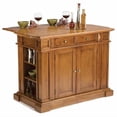 thumbnail image 2 of Homestyles Americana Îlot de Cuisine en Bois Brun, 2 of 25