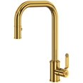thumbnail image 1 of Rohl U.4546Ht-2 Armstrong 1.75 GPM Single Hole Pull Down Kitchen Faucet - Brass, 1 of 5