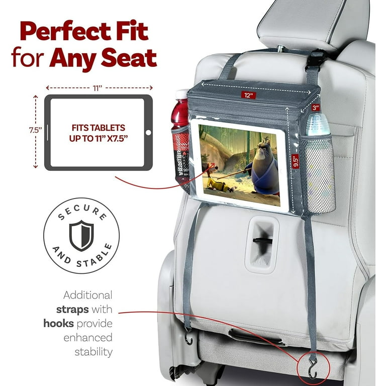 Car Cooler Organizer iPad And Tablet Holder, Headrest Hanging