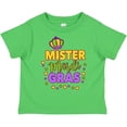 thumbnail image 3 of Inktastic Mister Mardi Gras with Crown and Dots Boys Toddler T-Shirt, 3 of 5