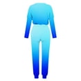 thumbnail image 4 of EAUFUM Fall Outfits for Women 2024 Ombre 2 Piece Sets Going Out Sweatshirt and Joggers Set Drawstring Pants Casual Sweatsuits Tracksuit Loose Fit Crew Neck Pullover Top Cruise Airport Travel Outfit, 4 of 5