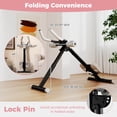 thumbnail image 3 of Goplus Adjustable Abdominal Trainer with Elbow Support Knee Protection and LCD Monitor Black, 3 of 10