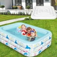 thumbnail image 3 of Housse de Spa Gonflable Carrée Housse de Spa de Remplacement Pliable Protecteur pour Spa Gonflable Extérieur Imperméable et Résistant aux Déchirures, 3 of 6