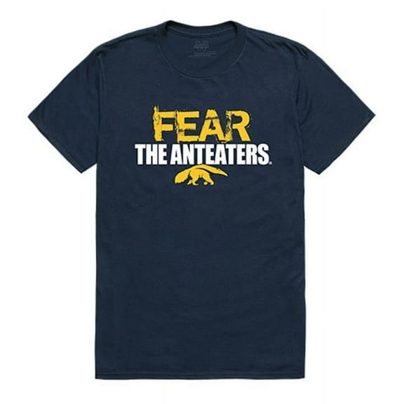 W Republic Apparel 518-162-BGT-05 University of California Irvine Fear Tee for Men, Navy - 2XL