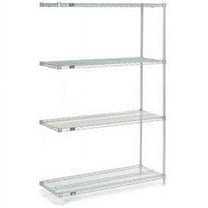 Nexelate Wire Shelving Add-On, 24 x 21 x 74 in.