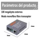 thumbnail image 3 of Convertidor De Transmisión Ethernet De 100 Megabytes 1 Par, 3 of 7