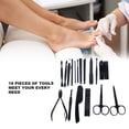 thumbnail image 3 of Nail Clipper Set, Manicure Set Durable With Case For Pedicure, 3 of 8