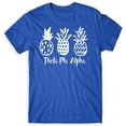 thumbnail image 1 of YourTops T-Shirt Femme Theta Phi Alpha Ananas (US 2TG, 1-Bleu), 1 of 2