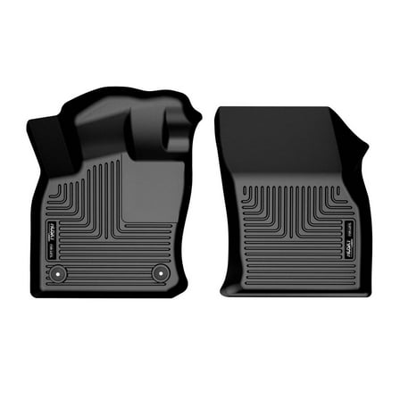 Husky Liners 50721 X-Act Contour Floor Liners Fits 2022-2026 Volkswagen Taos FWD Front Row 2 Pc Black