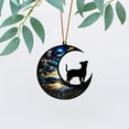 thumbnail image 3 of Mosey Dog Memorial Suncatcher with Lanyard Personalized Handcrafted Pet Loss Sun Catcher Hanging Pendant Sympathy Gift, 3 of 7