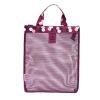 cámping Bolsa Playa Malla Deporte al aire libre Verano Nadar Misceláneas Lavar Bolso Vino Rojo Rojo Barbie Nuevos Originales