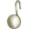 Elegant Home Decorative Shower Hooks, Satin Nickel
