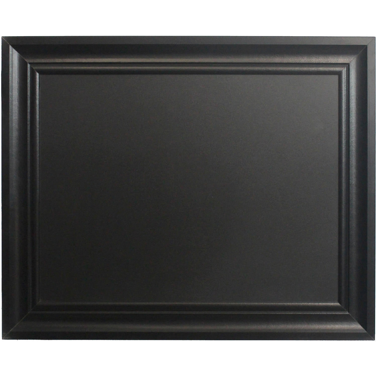 Medium Frame Blackboard Handsome 24" x 18" Framed Magnetic Black Chalk Board 