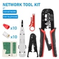 thumbnail image 5 of Crimpadora RJ45 RJ11 RJ45, herramienta de prensado, Cable LAN de red Ethernet, cortador, alicate pelador para 6P 8P RJ11 RJ12 RJ45, 5 of 5