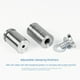 thumbnail image 2 of Clavo de soporte acrílico de 12 mm, tornillo de acero inoxidable, clavo decorativo para cartelera, clavo de espejo, clavo de vidrio, 2 of 5