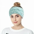 thumbnail image 6 of SPRING PARK 2 Pieces Winter Headbands Womens Cable Knitted Headbands, Woolen Yarn Winter Ear Warmers for Daily Wear and Sport, 6 of 7
