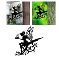 thumbnail image 3 of Arte de Metal artístico estatua de de hadas para jardín libre césped árbol decoración de, 3 of 9