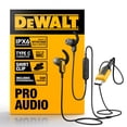 thumbnail image 1 of Auriculares con cable DEWALT Heavy Duty Jobsite USB C con micrófono, 1 of 9