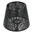 thumbnail image 3 of Lámpara Minimalista Moderna con Diseño de , Cubierta de Luz, Pantalla de Metal, Jaula de Metal Decorativa para Lámpara de Mesa, Luz de Suelo, Cas Negro Gloria pantalla de lámpara decorativa, 3 of 9
