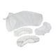thumbnail image 1 of Mesa de masaje de acupuntura, sábana ajustable, cojín para la cara, funda de almohada para las manos Blanco, 1 of 5