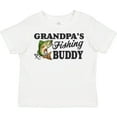 thumbnail image 3 of Inktastic Grandpa's Fishing Buddy Boys Toddler T-Shirt, 3 of 5