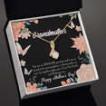 thumbnail image 3 of To My Grandmother Mother's Day Grandson Alluring Ribbon Necklace Message Card, 3 of 20